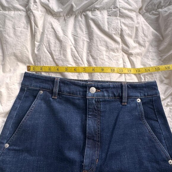 Banana Republic Dark Denim Skirt - Picture 7 of 8